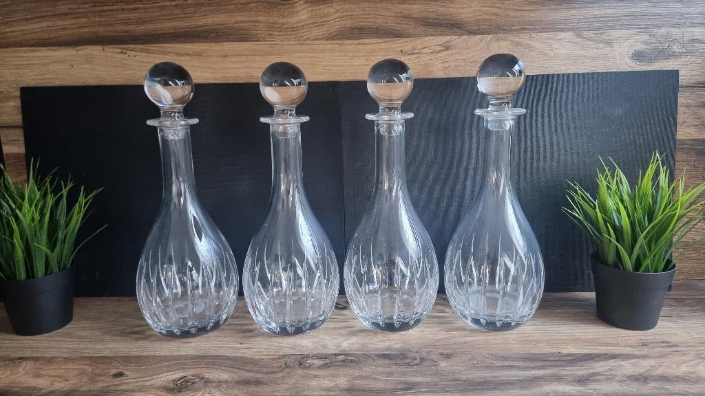 Wedgwood Windsor Albert Heijn AH wijnkaraf karaffen, Gebruikt, Overige typen, Ophalen of Verzenden, Glas