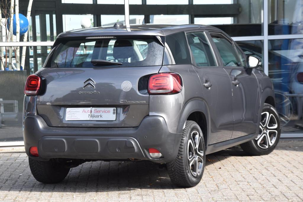 Citroen C3 AIRCROSS 1.2 PureTech Shine Airco Pdc Navi. Elek., Voorwielaandrijving, Gebruikt, 1199 cc, Bedrijf
