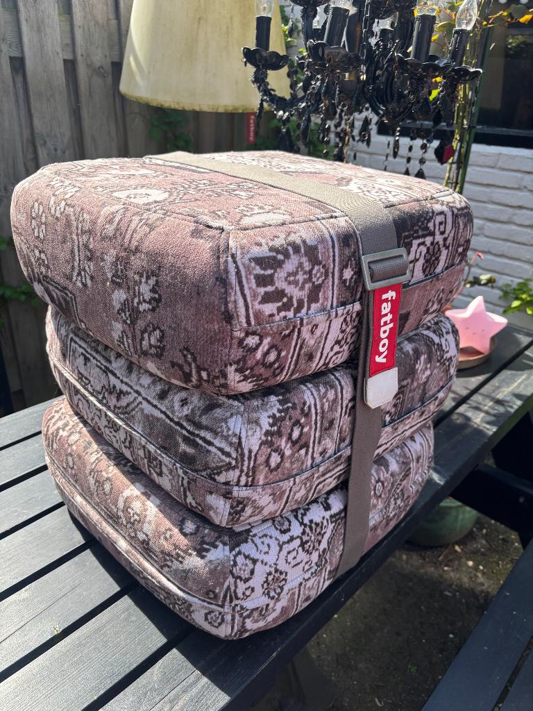 Fatboy Baboesjka poef, Huis en Inrichting, Banken | Voetenbanken en Poefen, Minder dan 50 cm, Minder dan 50 cm, Ophalen of Verzenden