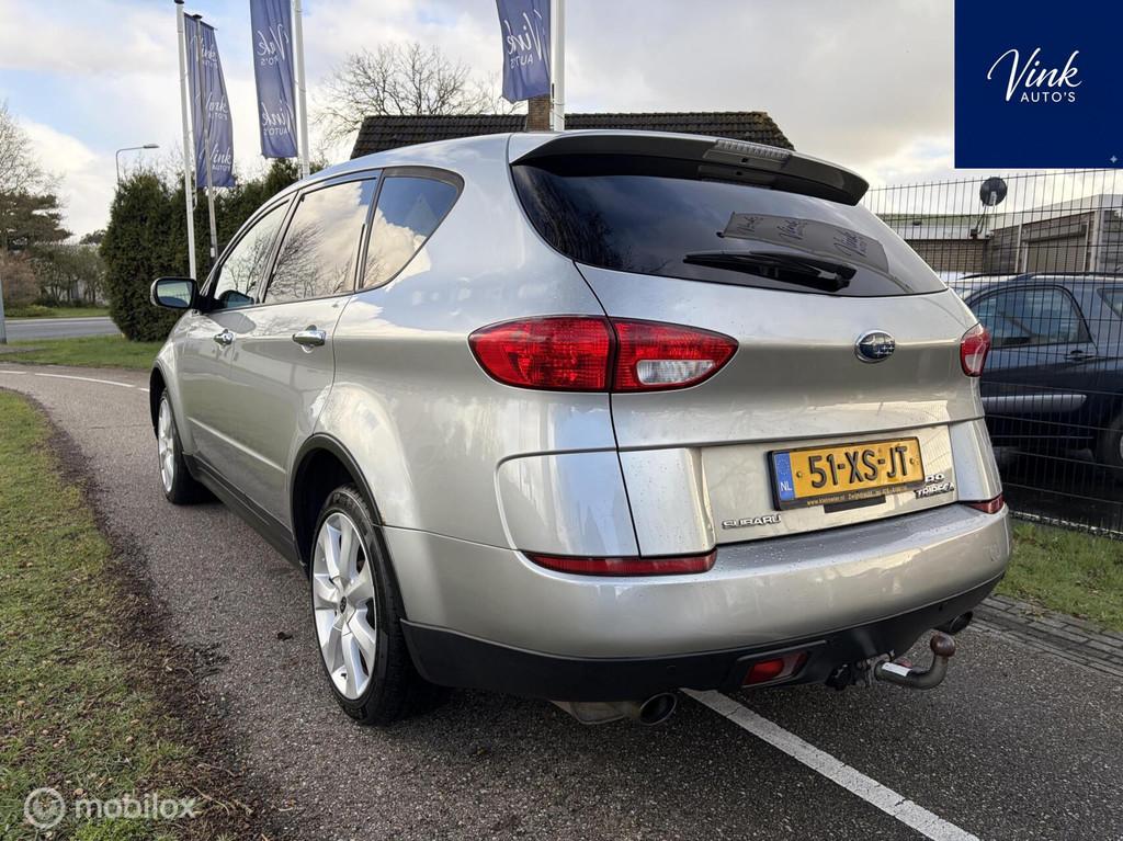 Subaru Tribeca 3.0R Executive 4WD | 7 Persoons | Leer |, Automaat, Gebruikt, Zwart, 2000 kg