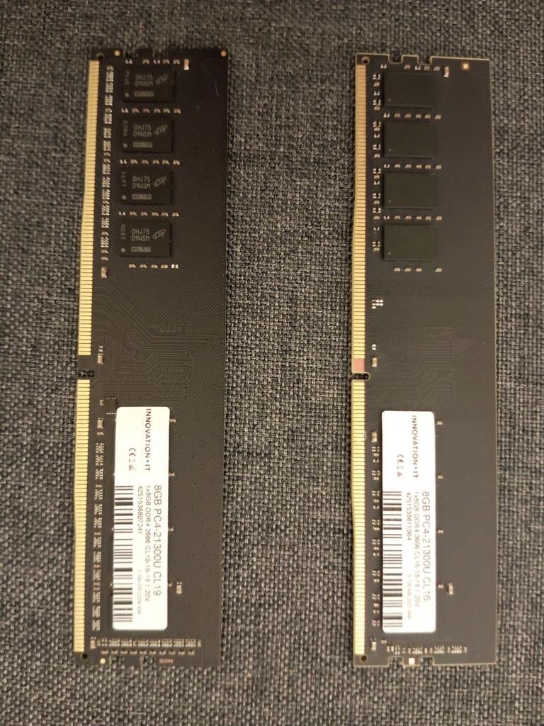 2x 8GB DDR4 2666MHz PC4-21300 CL19 kit - Nieuw - € 34,99., Ophalen, DDR4, 8 GB, Zo goed als nieuw
