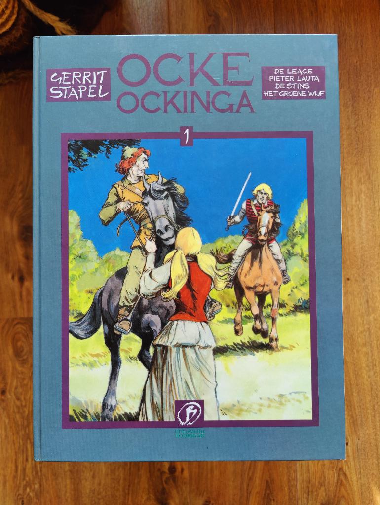 Ocke Ockinga - Gerrit Stapel - 1-4 - Hardcovers, Meerdere stripboeken, Ophalen of Verzenden, Gelezen