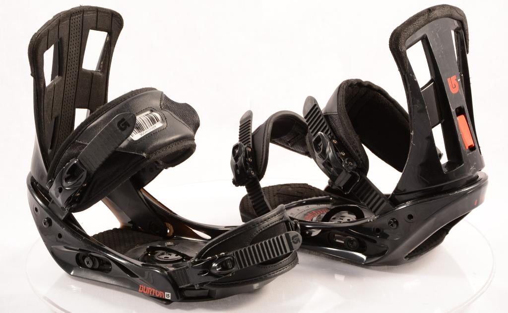 M snowboard bindingen BURTON PROGRESSION, black/red, Sport en Fitness, Snowboarden, Ophalen of Verzenden, Gebruikt, Bindingen