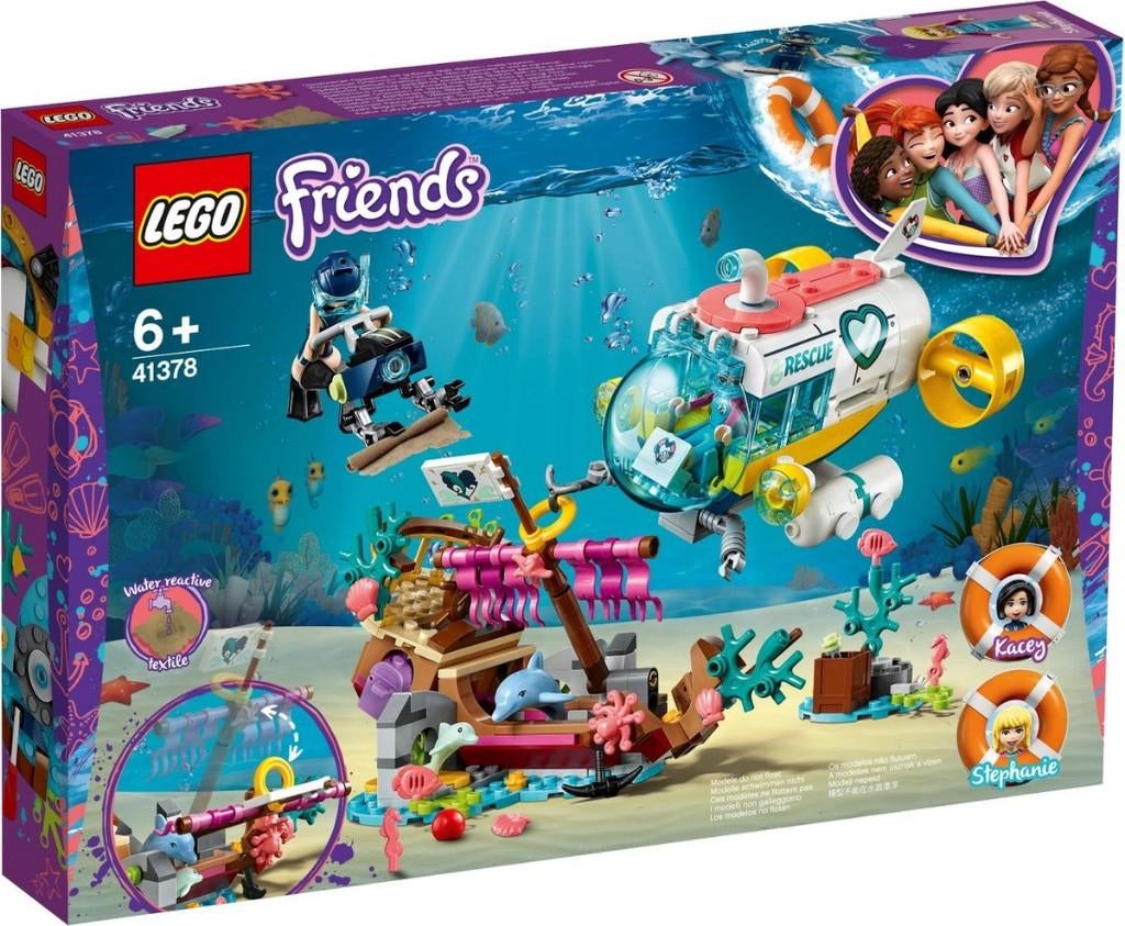 Lego Friends - Dolfijnen reddingsmissie (41378), Ophalen of Verzenden, Nieuw, Complete set, Lego
