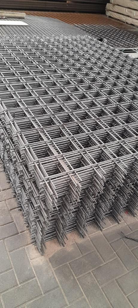 Bouwstaalmatten  betonijzer torsstaal betonnetten, Tuin en Terras, Gaas en Draad, Ophalen, Nieuw