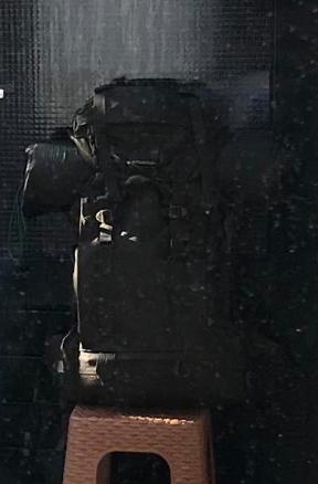 KCT - Commando rugzak Olijf Groen- 75-110L met regenhoes, 40 cm of meer, Nieuw, Waterdicht, 60 cm of meer