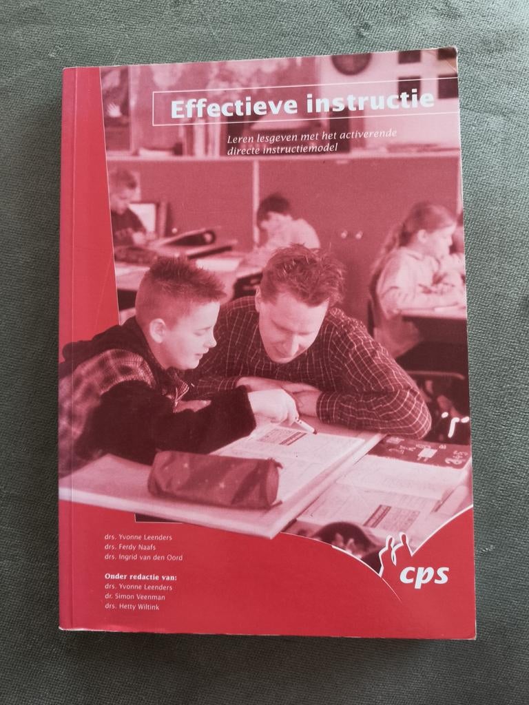 Effectieve instructie: leren lesgeven, Boeken, Ophalen of Verzenden, Alpha, HBO