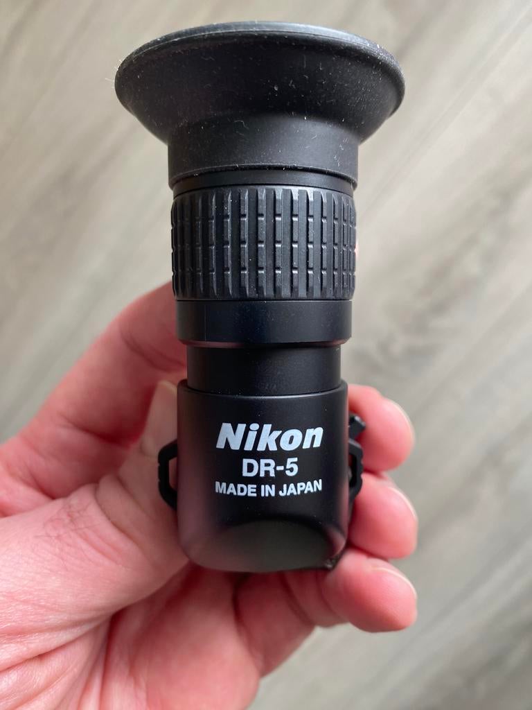 Nikon DR-5 hoekzoeker nieuwstaat, Caravans en Kamperen, Ophalen, Zo goed als nieuw, Batterij