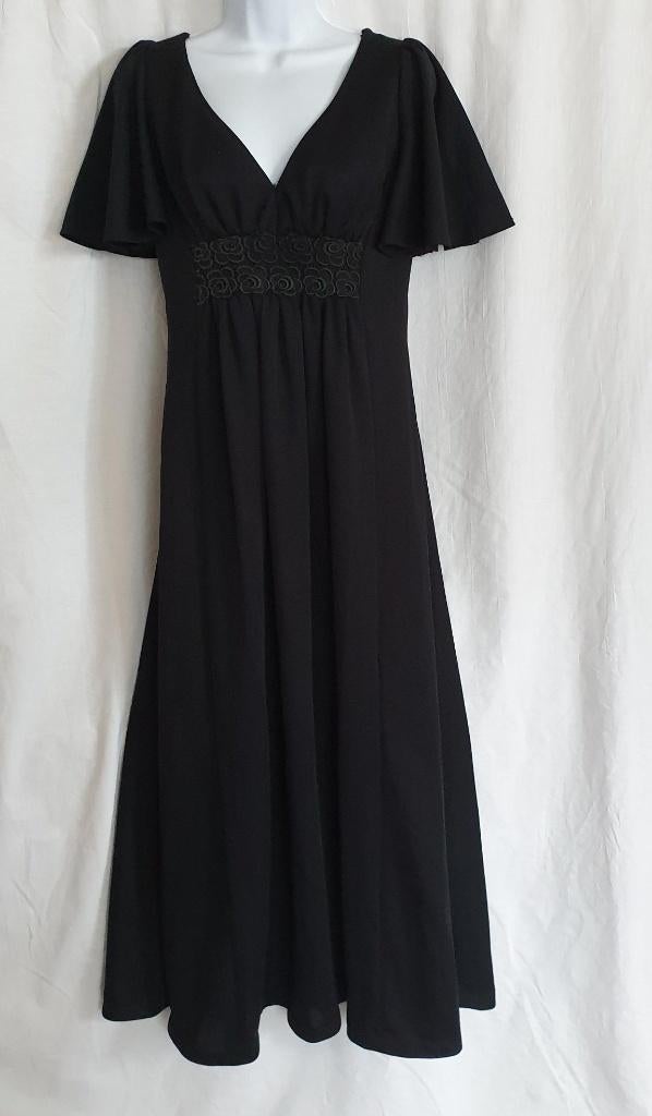 Gave zwarte jurk. jaren 60 stijl. Mt S/M, Kleding | Dames, ., Zwart, Ophalen of Verzenden, Zo goed als nieuw