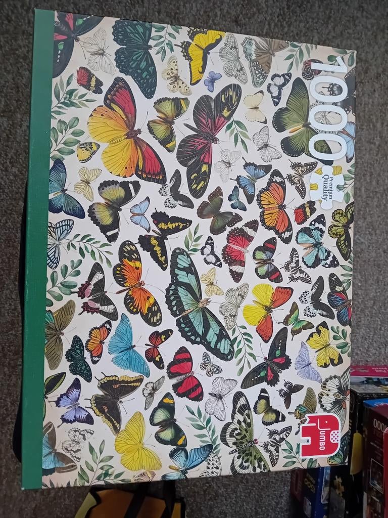 5x puzzel van 1000stukjes Compleet, Ophalen of Verzenden