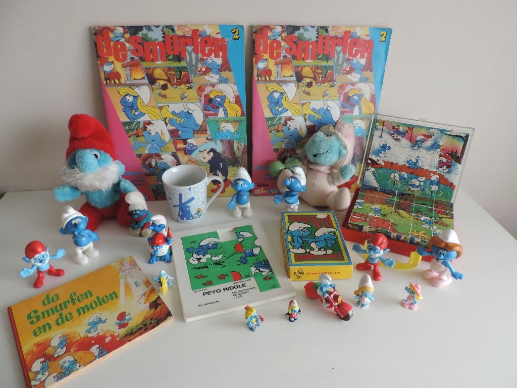 Smurfen Verzameling Diverse, Ophalen of Verzenden, Gebruikt, Verschillende Smurfen