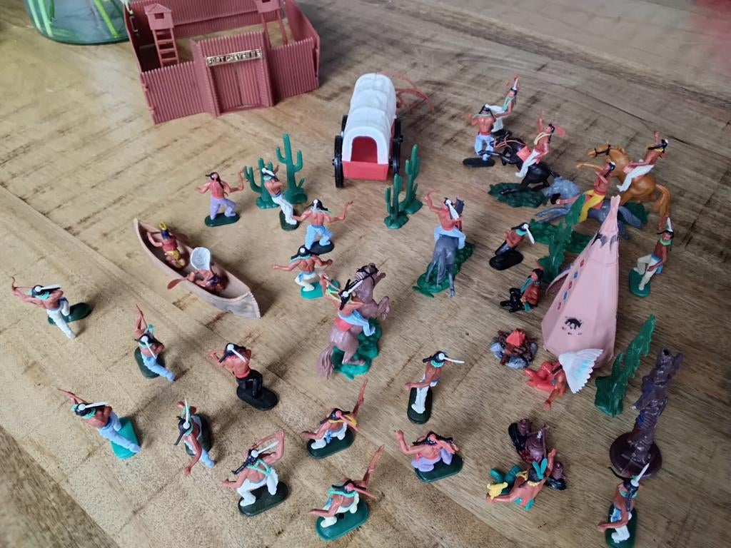 Vintage verzameling Indianen, Ophalen of Verzenden