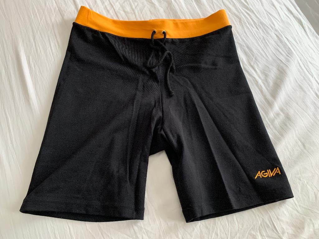 Legging Agiva zwart, Sport en Fitness, Turnen, Gebruikt, Maat 36 t/m 42, Ophalen of Verzenden, Turnbroekje