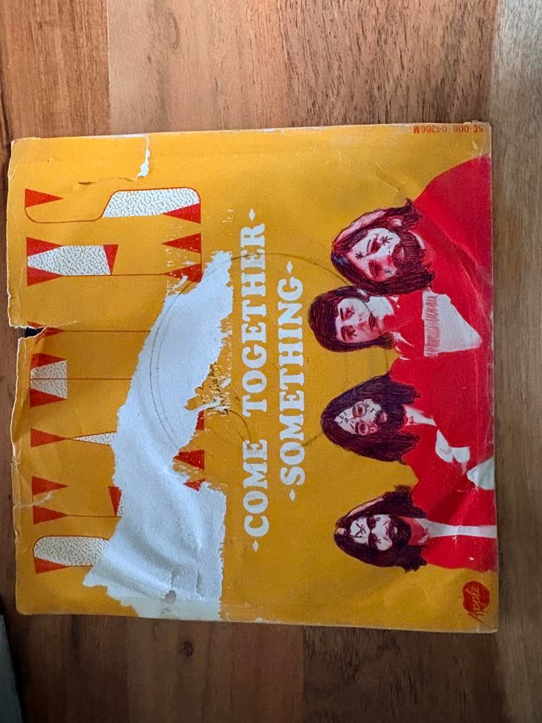 The Beatles - Come Together / Something (Single, beschadigd), Gebruikt, 7 inch, Single, Ophalen of Verzenden