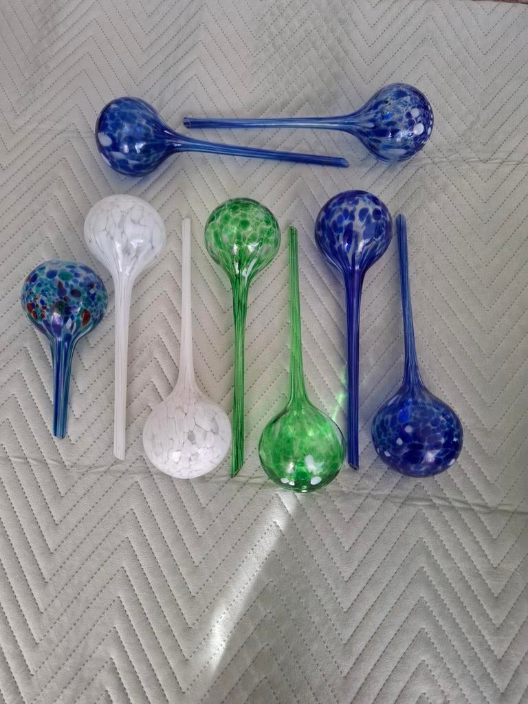 Glazen bewaterings bollen, Ophalen, Volle zon, Minder dan 100 cm