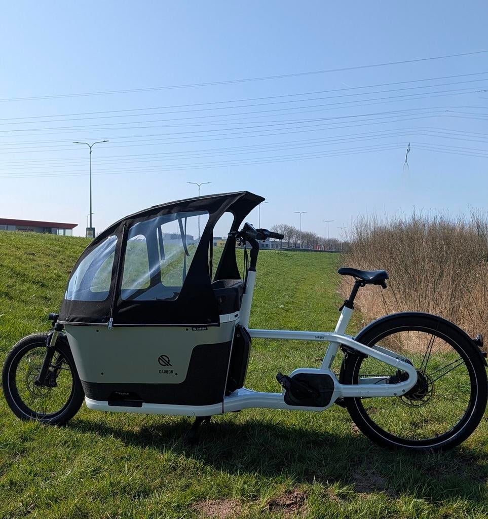 Carqon Cruise E2 bakfiets 2024 incl. BTW, Overige merken, Huif, Ophalen of Verzenden, Zo goed als nieuw