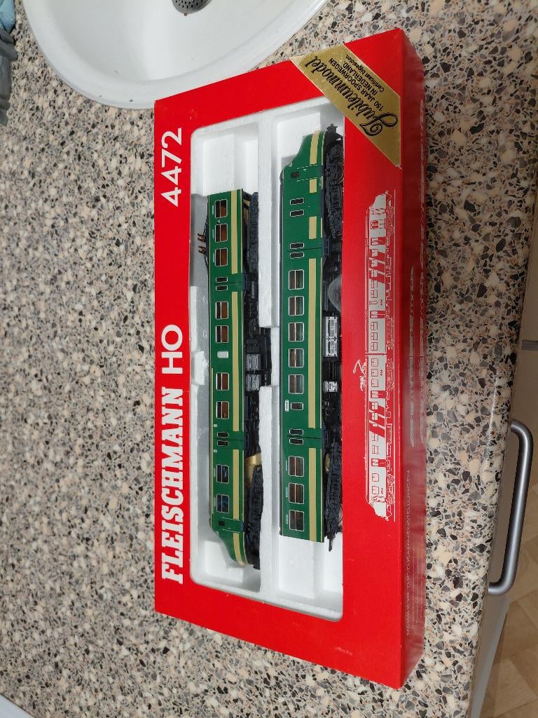 Fleischmann plan v groen, Treinset, Gelijkstroom, Fleischmann, Ophalen of Verzenden