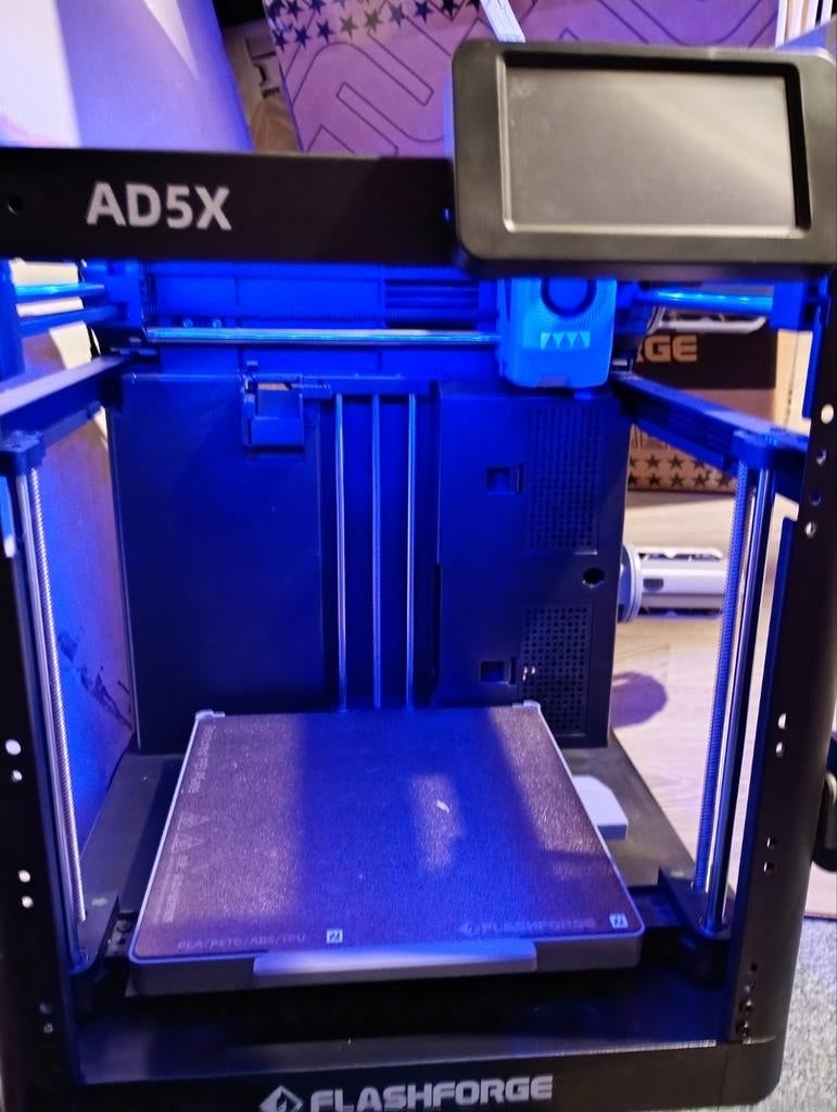 FLASHFORGE AD5X Meerkleurige 3D-printer - ZGAN, Computers en Software, 3D Printers, Ophalen, Zo goed als nieuw, FlashForge