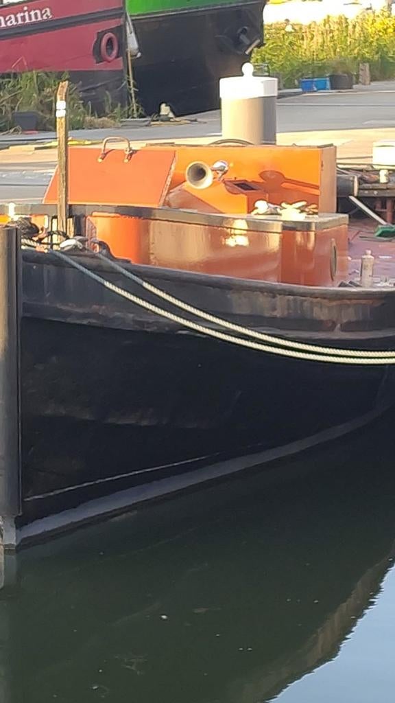 Sleepboot met werk DAF615 100pk, werfbeurt + keuring 2025, Ophalen, Gebruikt, Staal, Diesel