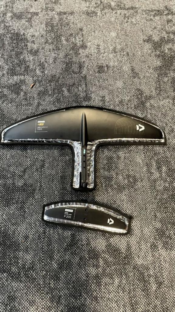 Duotone Carve 2 Dlab 1100-200, Watersport en Boten, Niet ingevuld, Gebruikt, Wingsurf-hydrofoil, Niet ingevuld