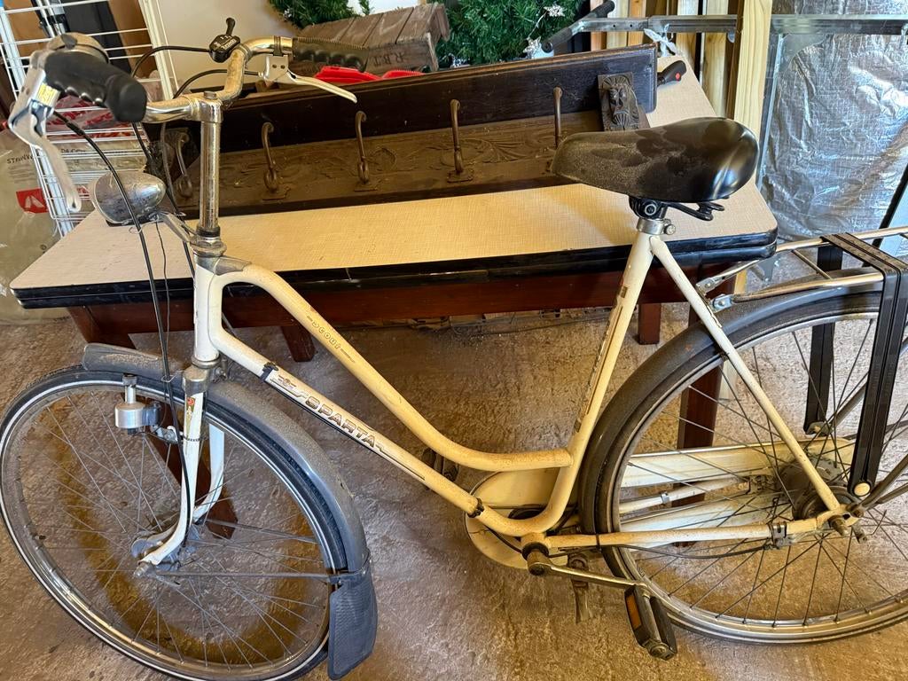 Sparta damesfiets crème, 3 versnellingen, Fietsen en Brommers, Fietsen | Dames | Damesfietsen, Ophalen, Gebruikt, Sparta, Versnellingen