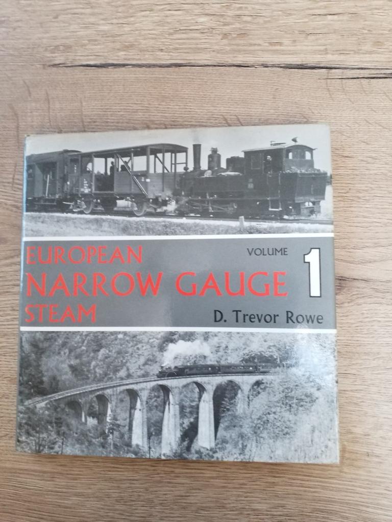 European Narrow Gauge Steam - Volume 1, Ophalen of Verzenden, Zo goed als nieuw, Overige onderwerpen, D. Trevor Rowe