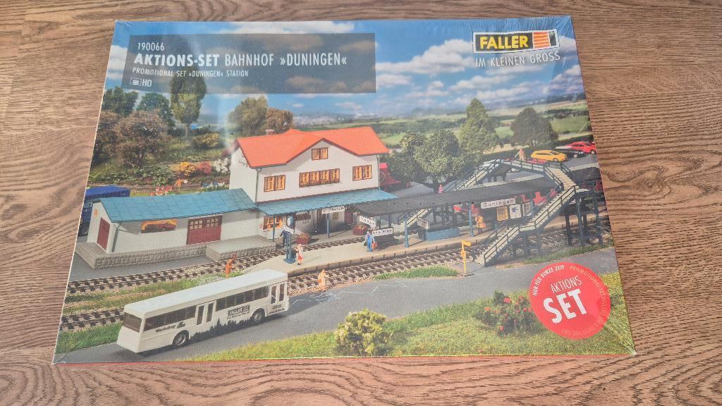 Faller H0 - Bahnhof Duningen, Overige merken, Gelijkstroom of Wisselstroom, Brug, Tunnel of Gebouw, Ophalen of Verzenden