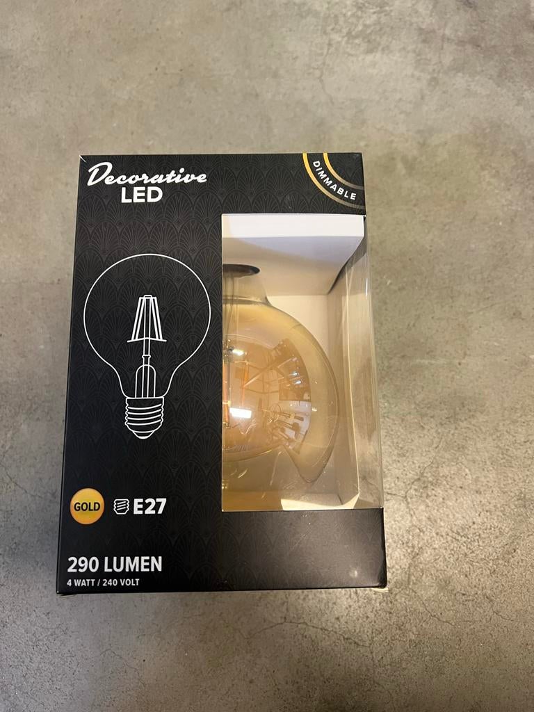 Dimbare LED Kooldraadlamp E27 - 290 Lumen, 4W, Ophalen, Led-lamp, Minder dan 30 watt, Nieuw