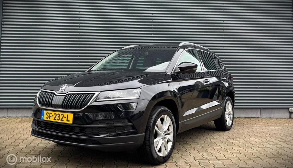 Skoda Karoq 1.5 TSI ACT AUTOMAAT|NAP|CARPLAY, Euro 6, 4 cilinders, 150 pk, Zwart