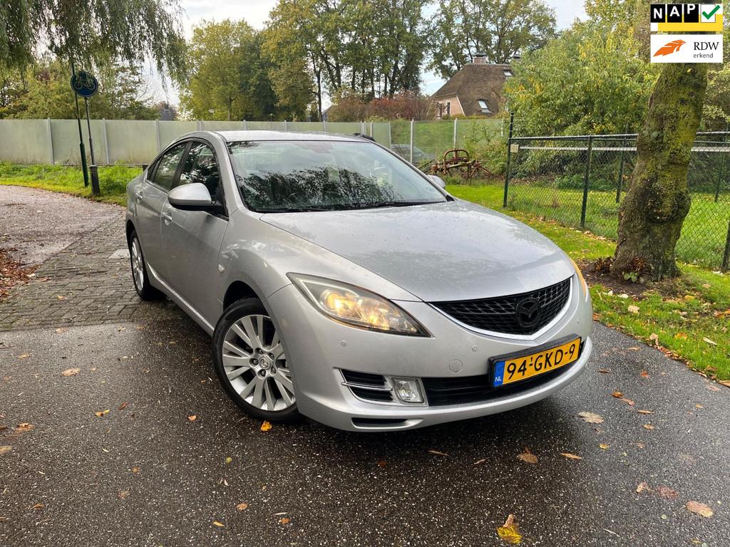 Mazda 6 2.0 S-VT Business Plus AUT. |RIJD SUPER| CLIMA NAVI, Auto's, Mazda, Gebruikt, 1295 kg, 4 cilinders, Bedrijf