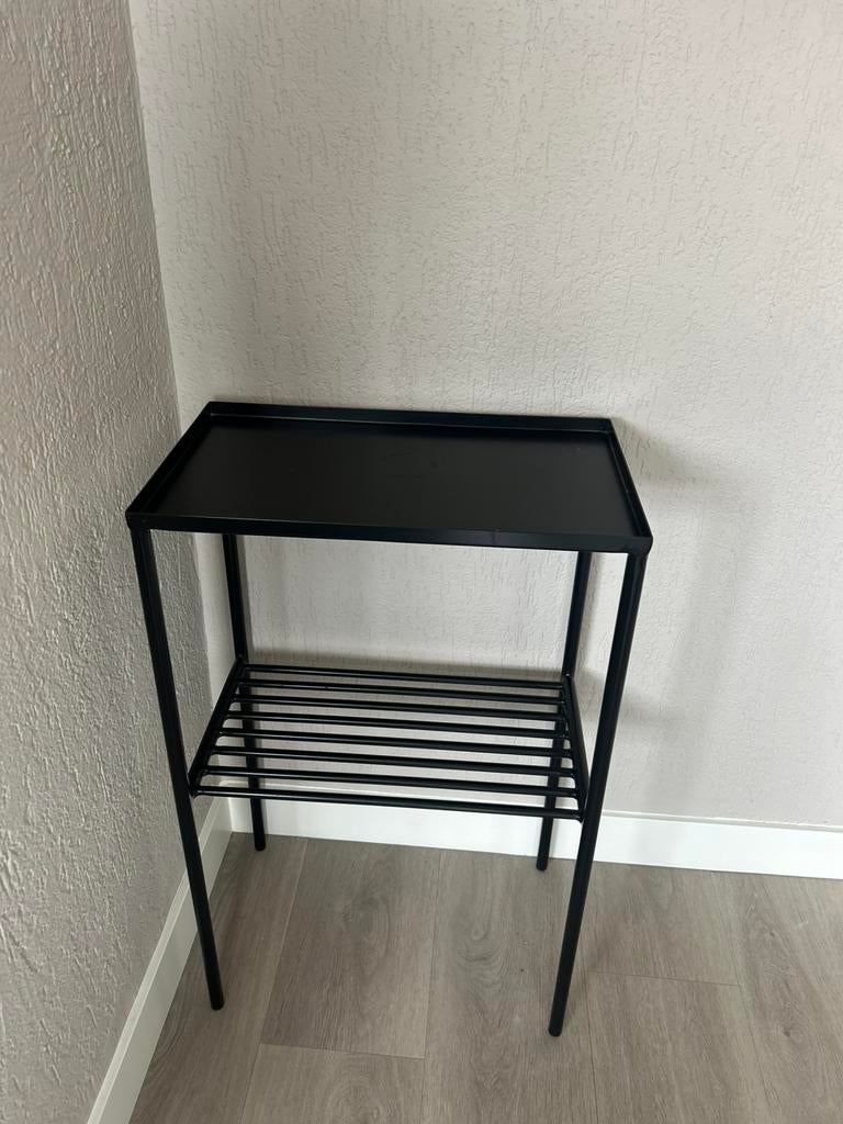 Stalen sidetable - 80x50x30 cm - Goede staat, Ophalen, Gebruikt, 50 tot 100 cm, Metaal
