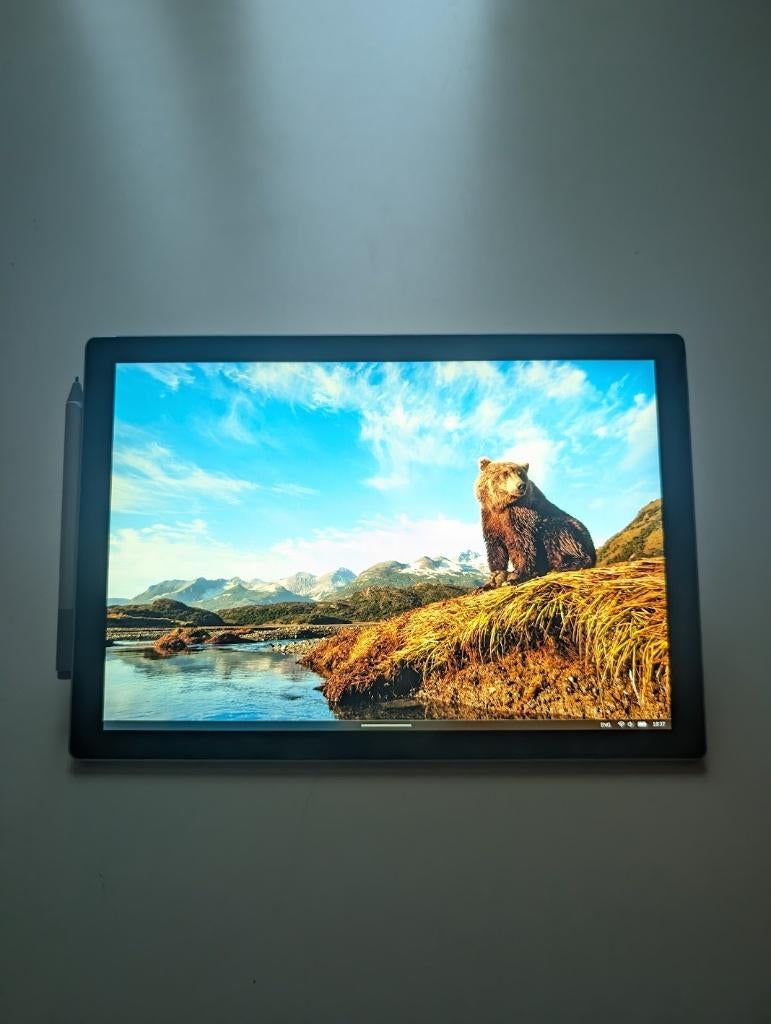 Surface 7 Pro Touchscreen + Surface Pen + Keyboard, Computers en Software, Windows Laptops, Gebruikt, Qwerty, 8 GB, 13 inch