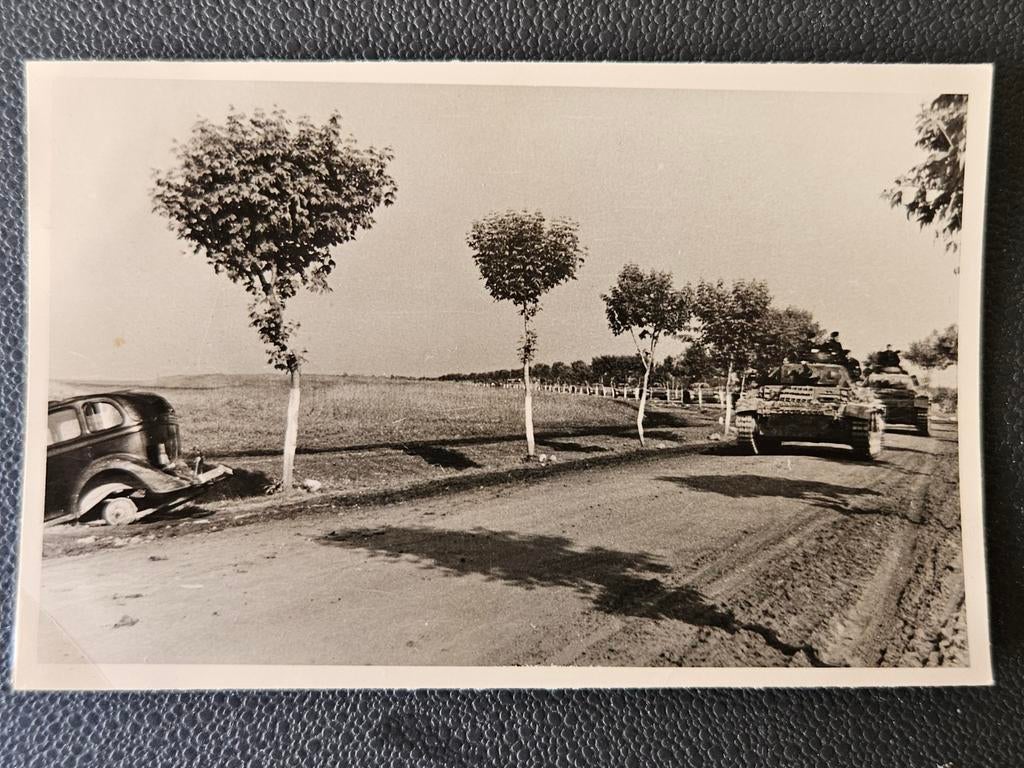 100%orig wo2foto duitse soldaten+panzertanks soldaten,europa, Ophalen of Verzenden, Voor 1940, Gebruikt, Overige onderwerpen