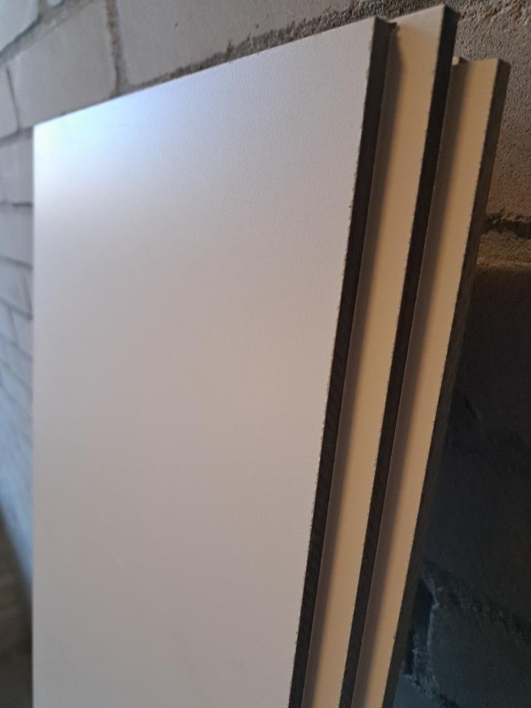 Nieuwe trespa stroken wit en antreciet, Ophalen, Nieuw, HPL