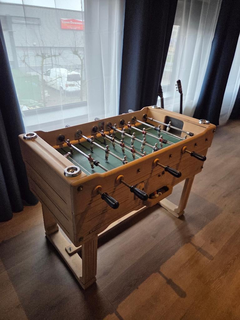 Voetbaltafel Antiek Vintage Footmatic R. Wolff France, Ophalen, Gebruikt