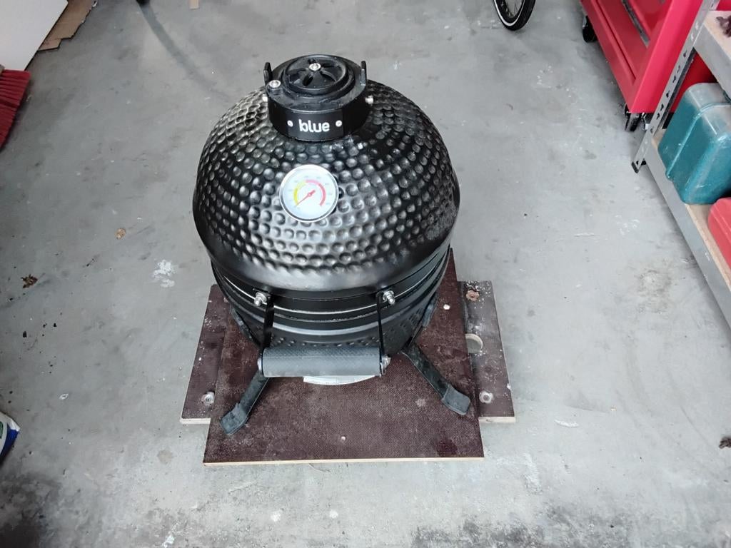 Kamado barbecue 13 inch, Ophalen