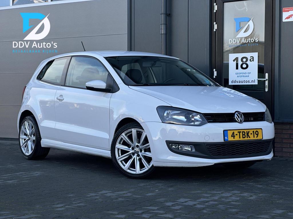 Volkswagen Polo 1.2 TDI/75pk BlueMotion|NAP|Cruise|APK 12-26, Auto's, Voorwielaandrijving, Euro 5, Stof, Gebruikt