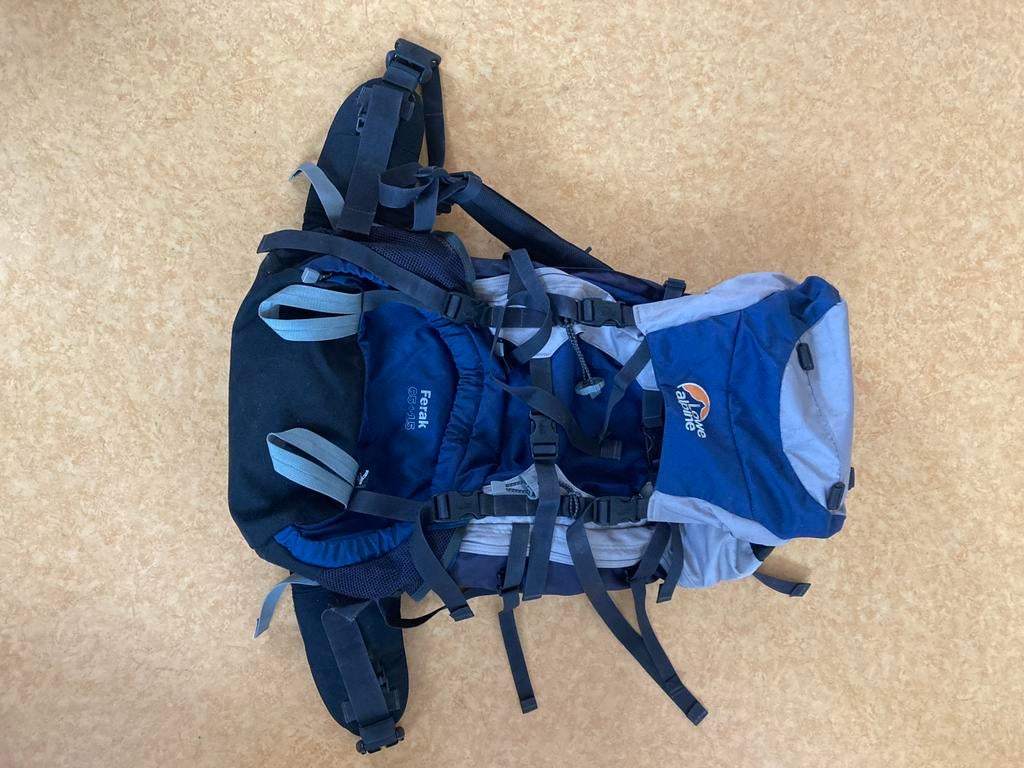 Lowe Alpine Ferak 65+15 Trekkingrugzak - Ideaal voor lange t, Sport en Fitness, Bergsport en Wandelen, Ophalen of Verzenden, Gebruikt