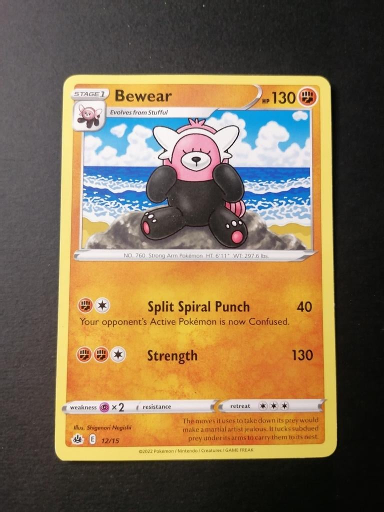 Bewear - McDonald's Match Battle 2022 12/15 - Pokémon, Ophalen of Verzenden, Zo goed als nieuw