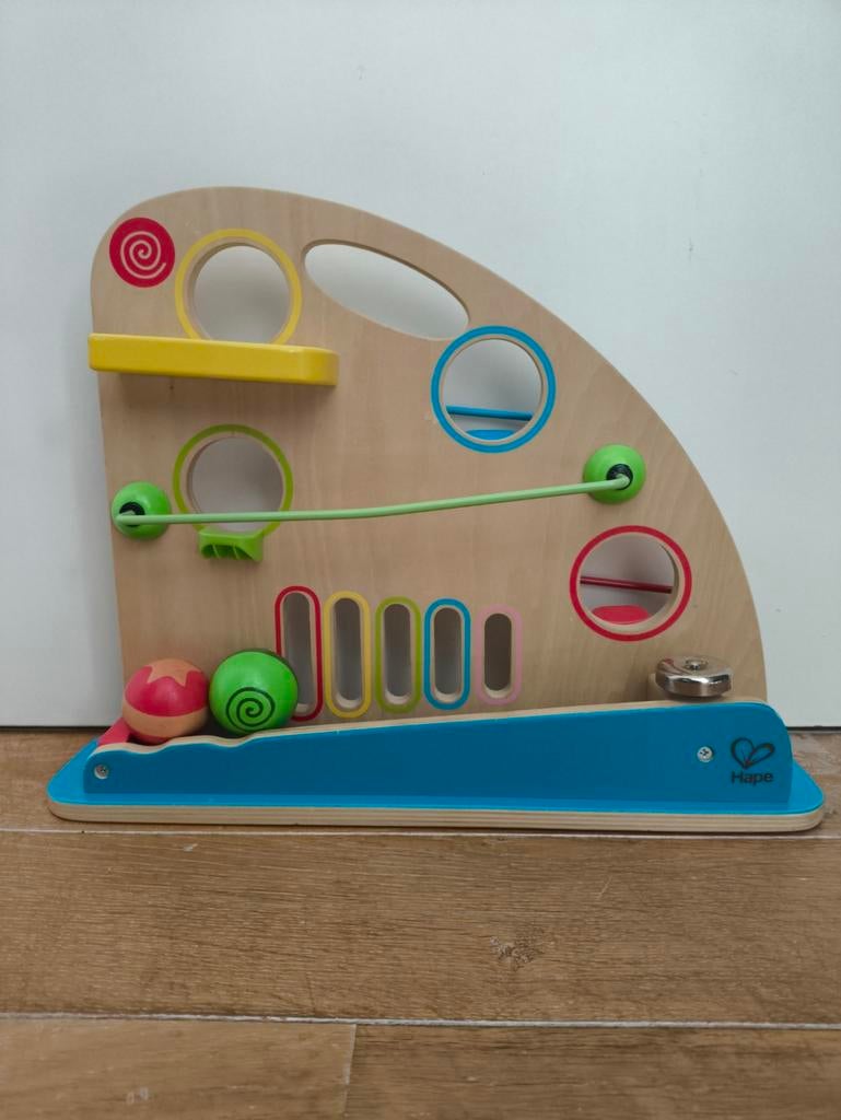 Hape houten ballenbaan, Kinderen en Baby's, Speelgoed | Houten speelgoed, Ophalen of Verzenden