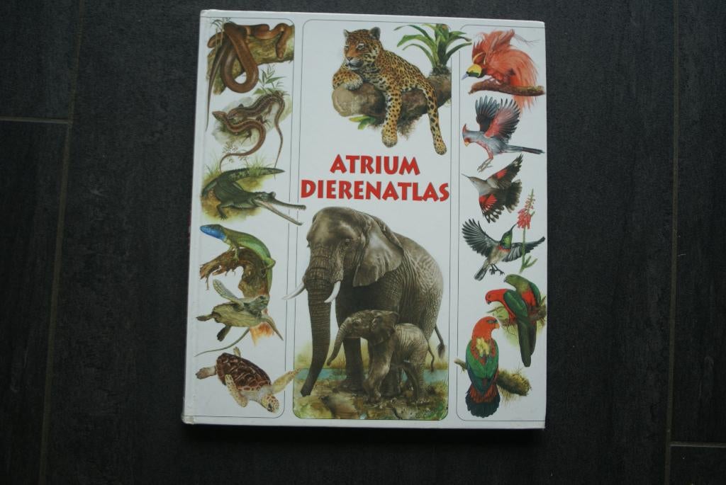 ATRIUM DIERENATLAS: Encyclopedie van de gewervelde dieren HC, Boeken, Dieren en Huisdieren, Zo goed als nieuw, Overige diersoorten