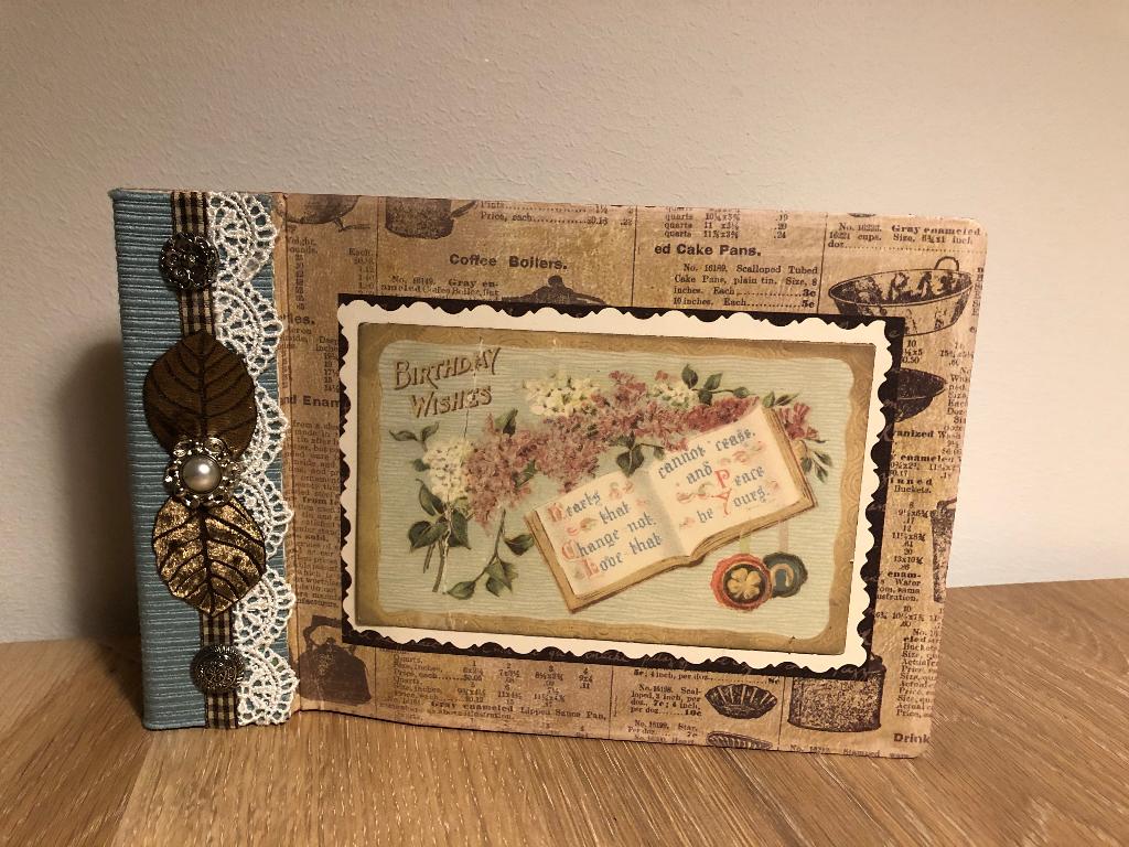 Fotoalbum vintage, Audio, Tv en Foto, Fotoalbums en Accessoires, Ophalen of Verzenden, Nieuw, Fotoalbum