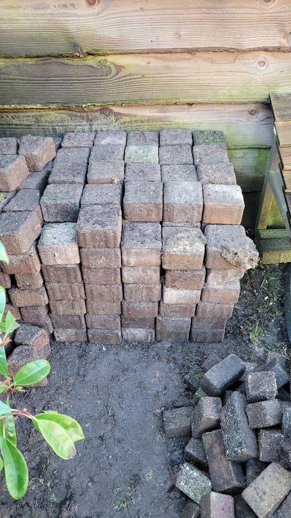 Straat/terras stenen, Ophalen, Gebruikt, Beton, Klinkers