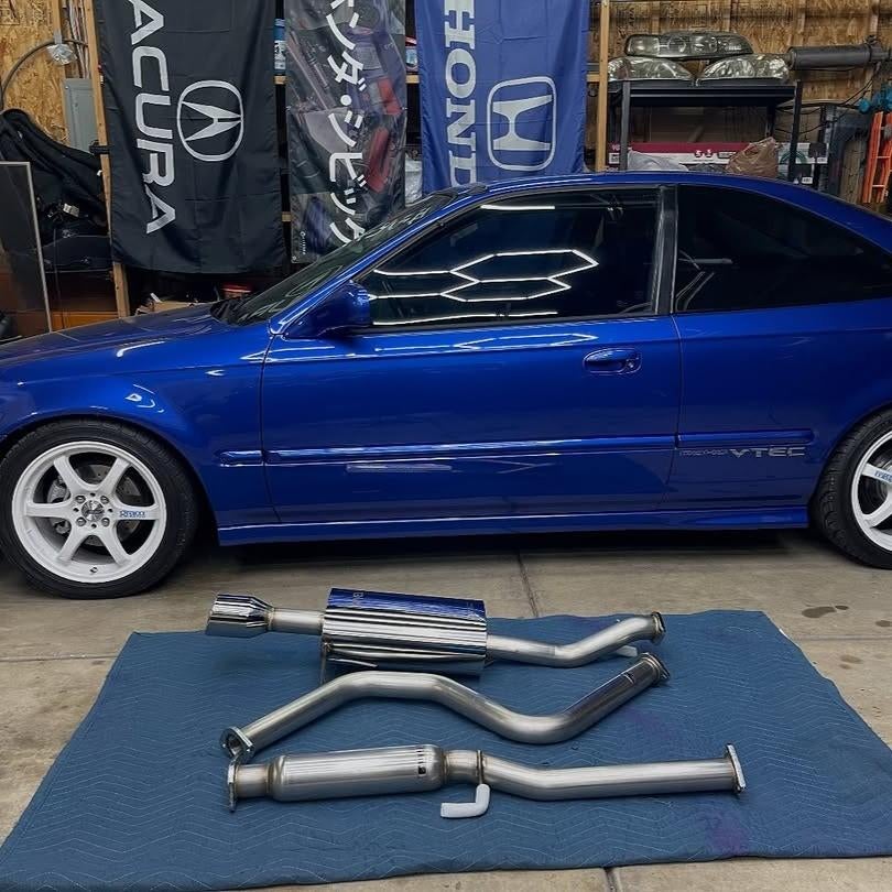 Tanabe Medallion uitlaatsysteem - Civic Coupe Sedan 96-00, Ophalen of Verzenden