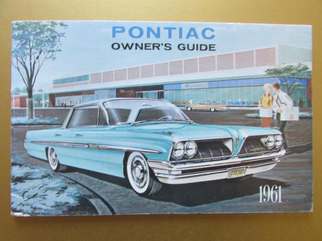 1961 Pontiac owner's manual, Engels, Auto diversen, Handleidingen en Instructieboekjes, Ophalen of Verzenden