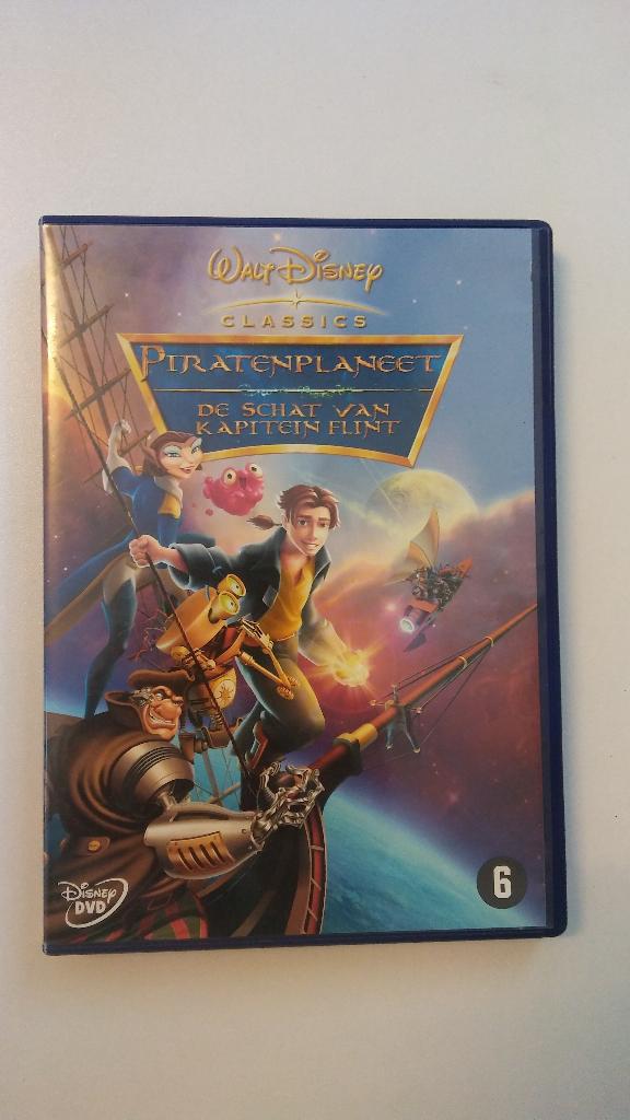 Piratenplaneet de schat van Kapitein flint tekenfilm dvd, Alle leeftijden, Ophalen of Verzenden, Gebruikt, Overige soorten