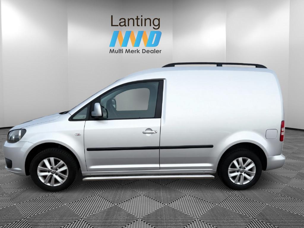 Volkswagen Caddy Bestel 1.6 TDI DSG Automaat - leer, Auto's, Bestelauto's, Automaat, Euro 5, Gebruikt, Zwart
