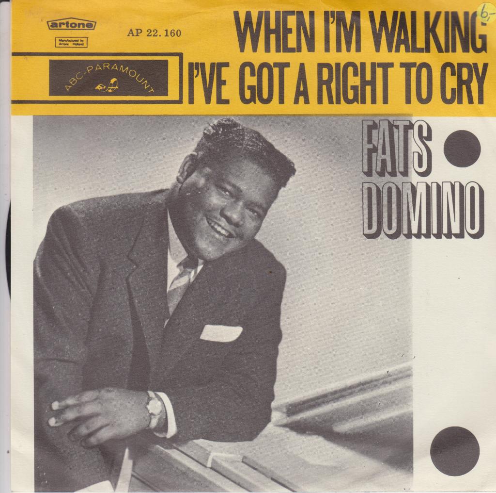 FATS DOMINO - When I'm Walking, Gebruikt, 7 inch, Single, Ophalen of Verzenden