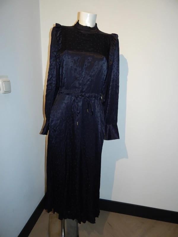 Essentiel Antwerp chique maxi jurk glans stof sterretjes, Kleding | Dames, Maat 38/40 (M), Overige kleuren, Verzenden, Essentiel Antwerp