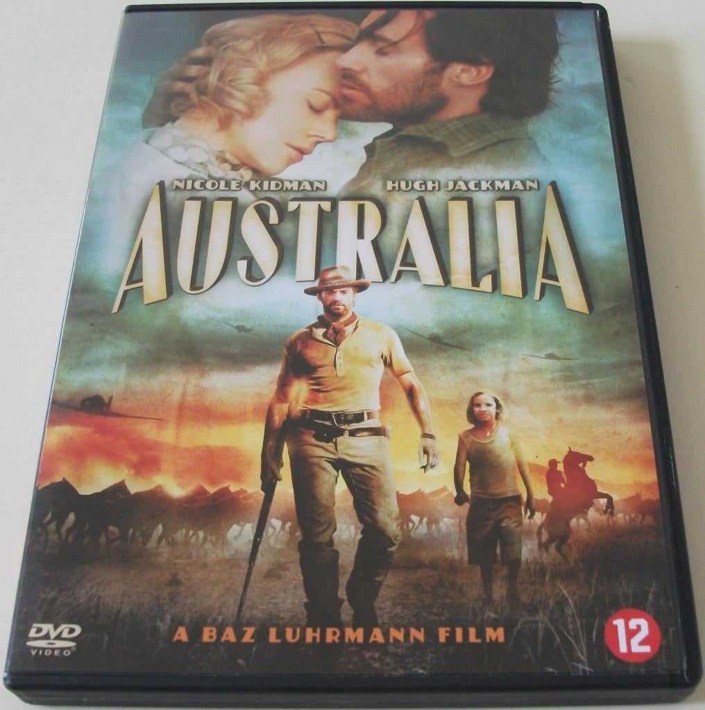 Dvd *** AUSTRALIA *** Passie, liefde en avontuur, Vanaf 12 jaar, Ophalen of Verzenden, Zo goed als nieuw, Drama